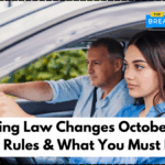UK Driving Law Changes October 2025: Fines, Rules & What You Must Know