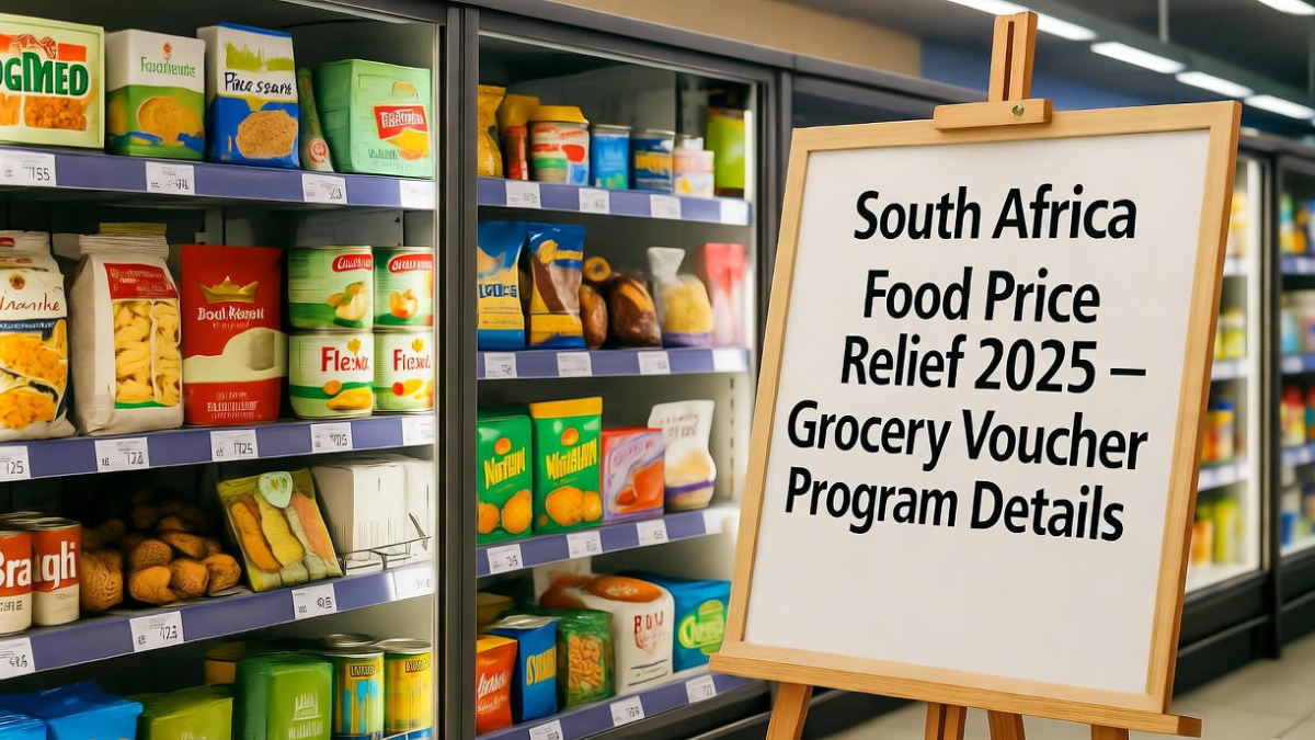 South Africa Food Price Relief 2025 – Grocery Voucher Program Details