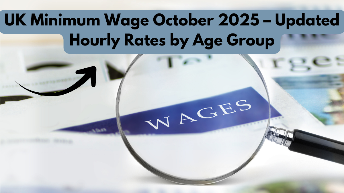 UK Minimum Wage October 2025 – Updated Hourly Rates by Age Group