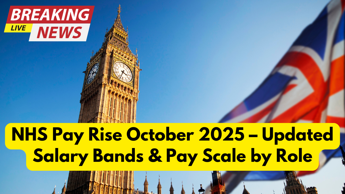 NHS Pay Rise October 2025 – Updated Salary Bands & Pay Scale by Role