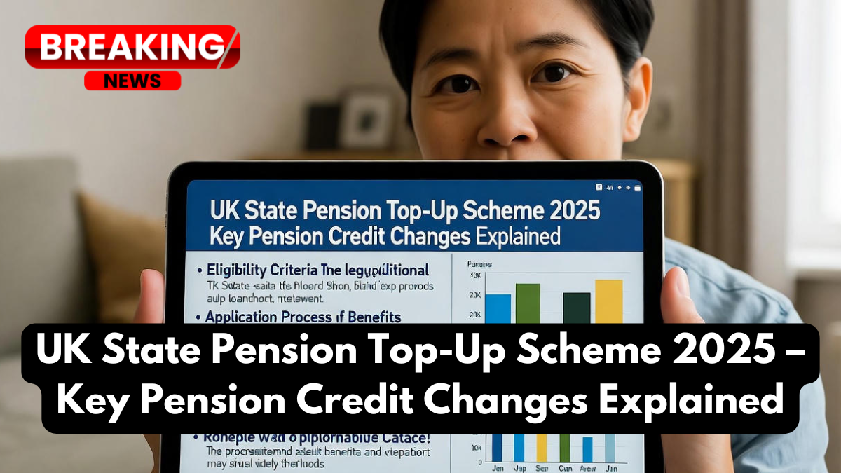 UK State Pension Top-Up Scheme 2025 – Key Pension Credit Changes Explained