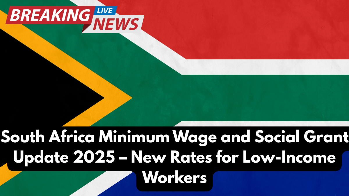 South Africa Minimum Wage and Social Grant Update 2025 – New Rates for Low-Income Workers