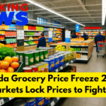 Canada Grocery Price Freeze 2025 – Supermarkets Lock Prices to Fight Inflation