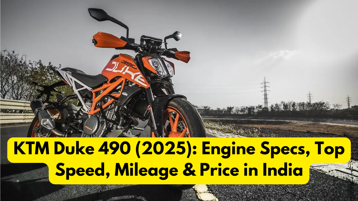 KTM Duke 490 (2025): Engine Specs, Top Speed, Mileage & Price in India