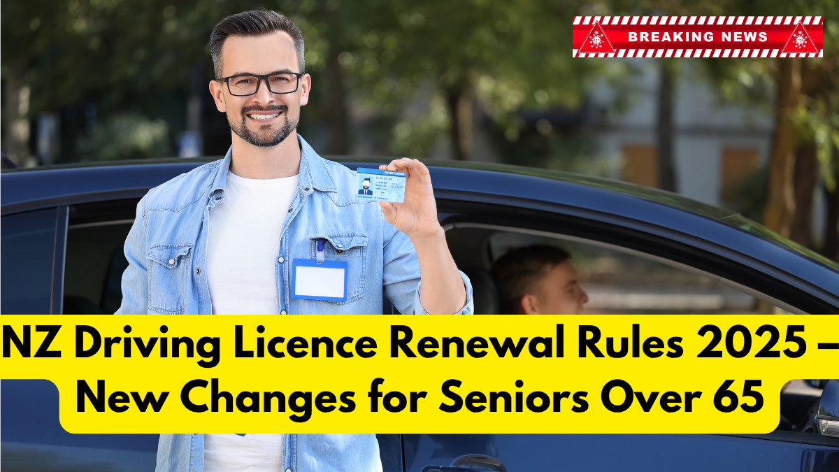 NZ Driving Licence Renewal Rules 2025 – New Changes for Seniors Over 65