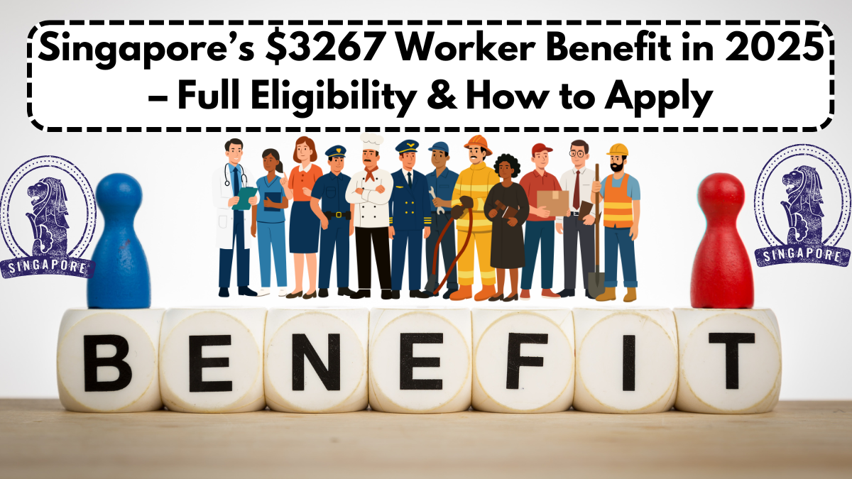Singapore’s $3267 Worker Benefit in 2025 – Full Eligibility & How to Apply