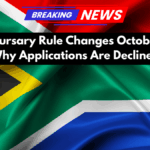 NSFAS Bursary Rule Changes October 2025: Why Applications Are Declined