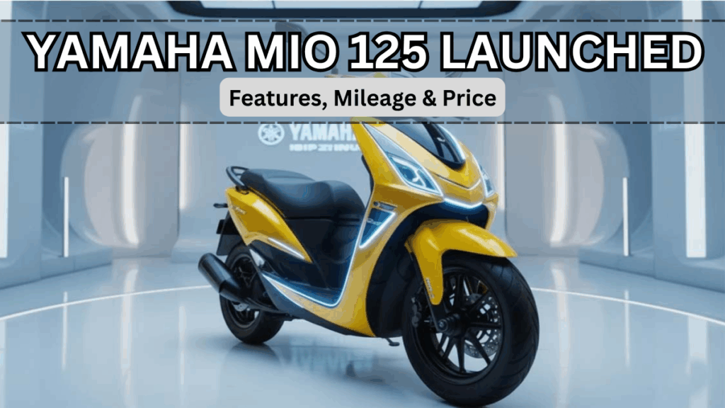 Yamaha Mio 125 Launched (India Watch): Features, Mileage & Price