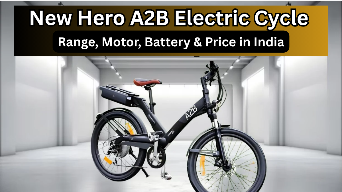 New Hero A2B Electric Cycle (2025): Range, Motor, Battery & Price in India